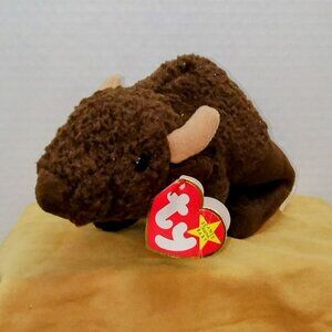 Ty Beanie Babies ROAM the Buffalo Plush